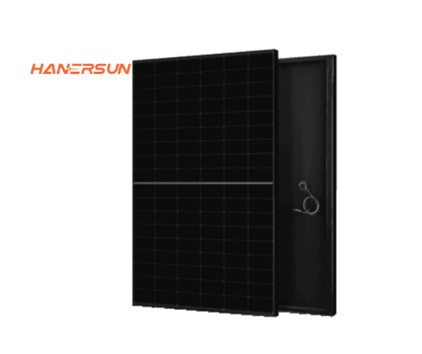 Hanersun 440W full black, stiklas-stiklas